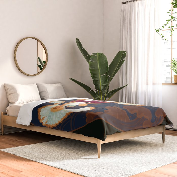 Three tosakin goldfish Comforter Gallery Image 2