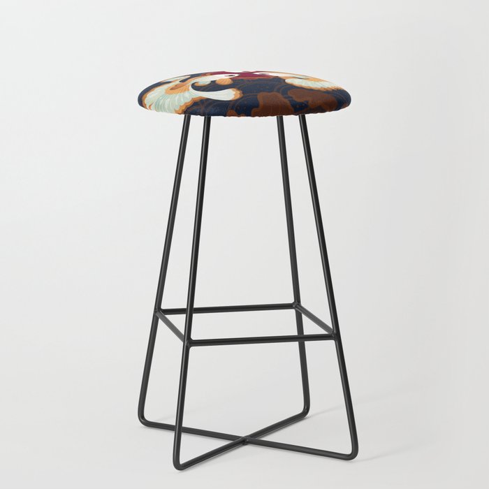 Three tosakin goldfish Stool Gallery Image 1
