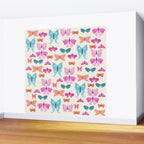 Butterflies in pink Wall Mural Gallery Image 2