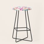 Butterflies in pink Stool Gallery Image 1