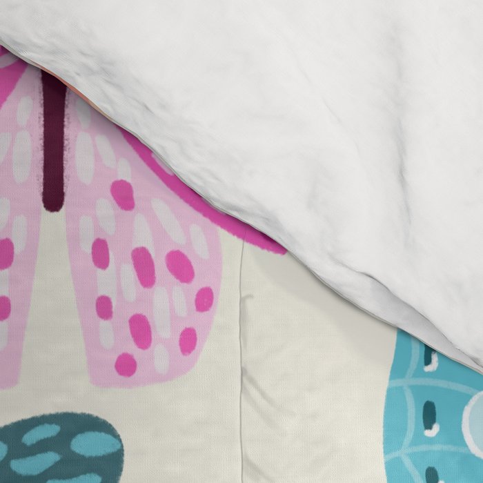 Butterflies in pink Comforter Gallery Image 4