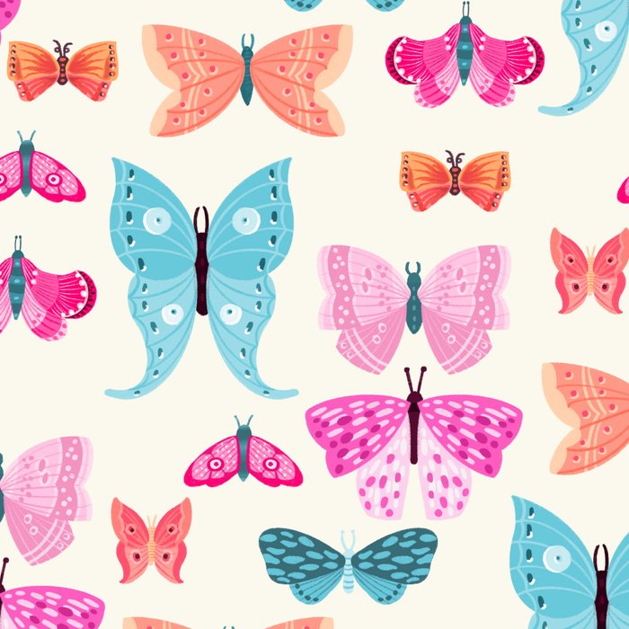 Butterflies in pink Coffee Mug Gallery Image 2