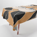Minimalist Cherry Fruit Line Art 5 Tablecloth Gallery Image 1