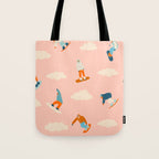 Snowboarding Tote Bag Gallery Image 1