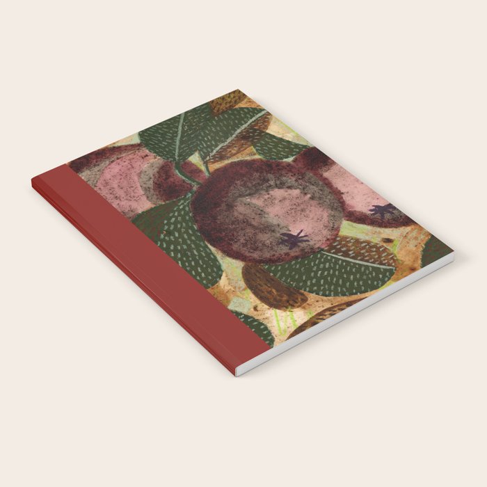 Fall Apple Orchard Painting in Red Delicious Notebook Gallery Image 2