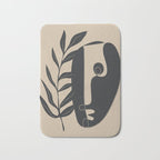 Abstract Mask Bath Mat Gallery Image 1