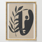 Abstract Mask Serving Tray Gallery Image 1