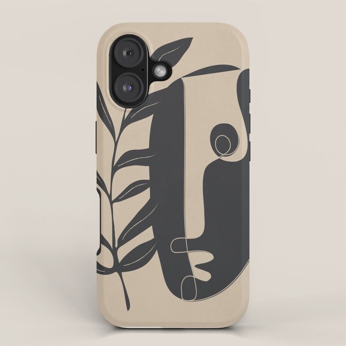 Abstract Mask iPhone Case Gallery Image 1