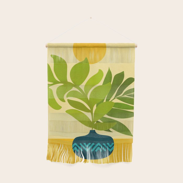 Sunday Morning Window Garden Series Wall Hanging Gallery Image 1