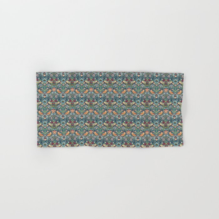Strawberry Thief by William Morris, 1883 Bath Towel Gallery Image 1
