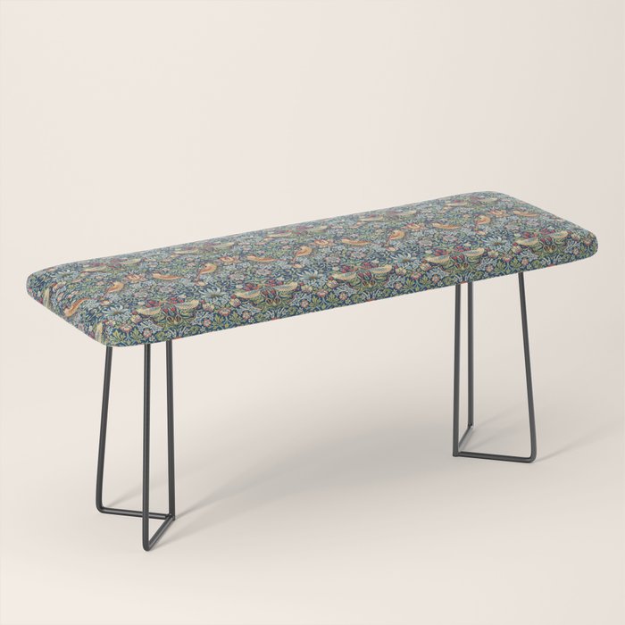 Strawberry Thief by William Morris, 1883 Bench Gallery Image 1