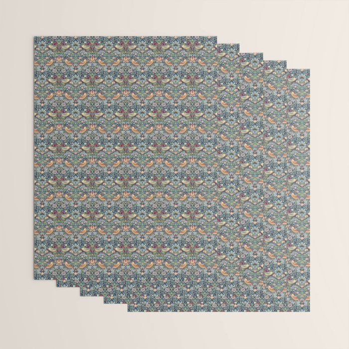 Strawberry Thief by William Morris, 1883 Wrapping Paper Gallery Image 3