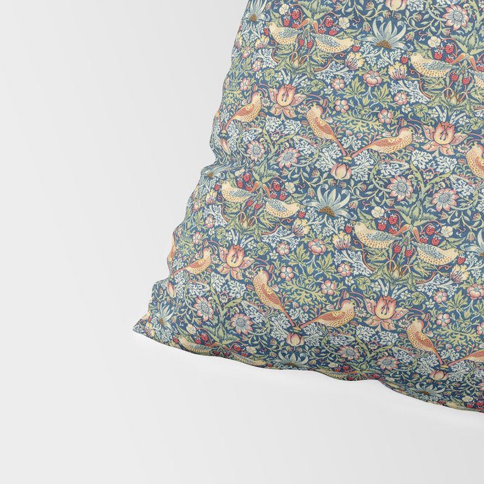 Strawberry Thief by William Morris, 1883 Pillow Sham Gallery Image 4