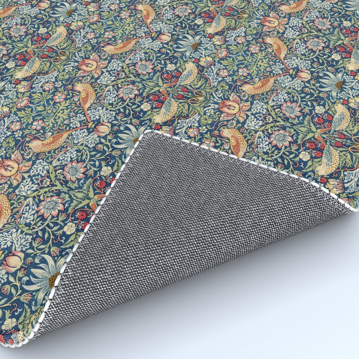 Strawberry Thief by William Morris, 1883 Rug Gallery Image 4