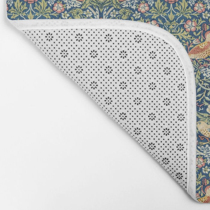 Strawberry Thief by William Morris, 1883 Bath Mat Gallery Image 2