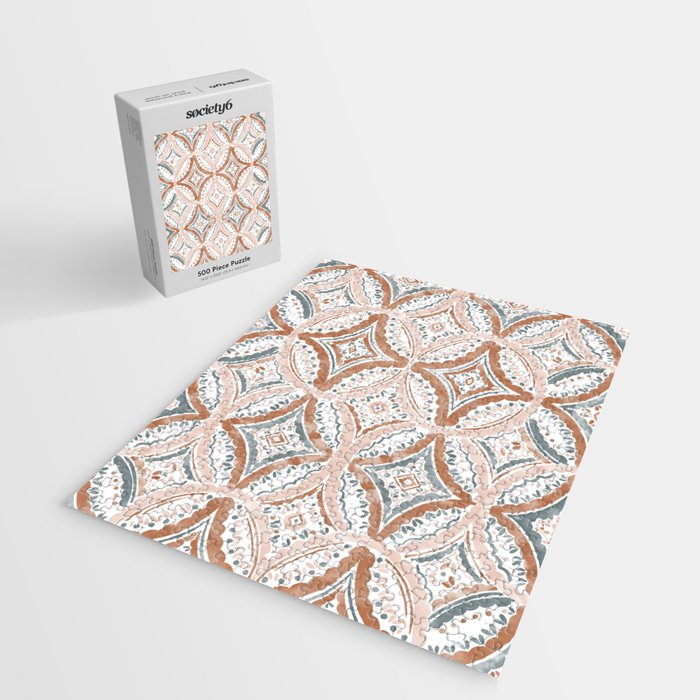 Rustic Medallion Charm Jigsaw Puzzle Gallery Image 2