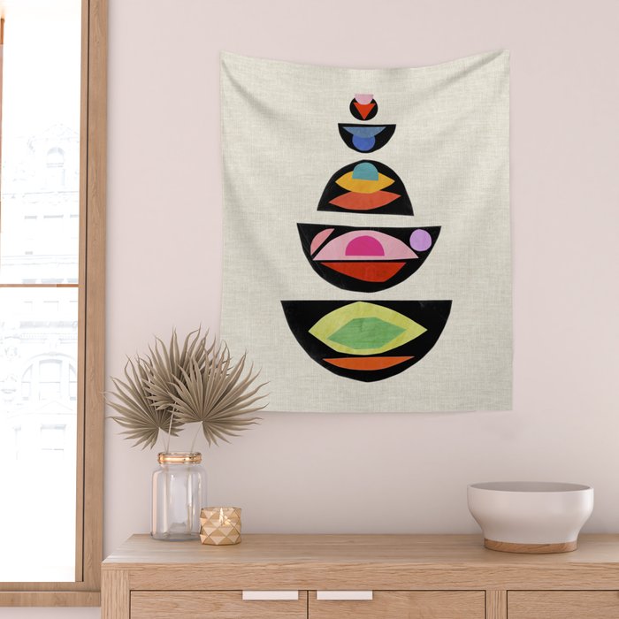 Totem Mosaic Wall Tapestry Gallery Image 2