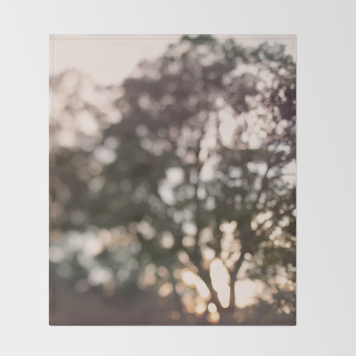 Light Through Autumn Trees Throw Blanket Gallery Image 2