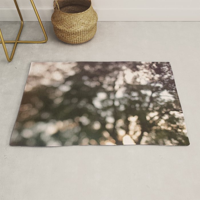 Light Through Autumn Trees Rug Gallery Image 1
