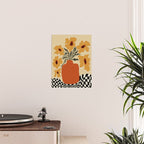 Summer flowerpot with check  Poster Gallery Image 2
