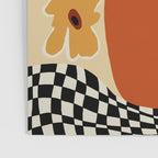 Summer flowerpot with check  Poster Gallery Image 3