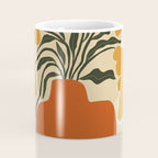 Summer flowerpot with check  Coffee Mug Gallery Image 4