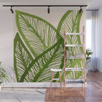 Green Tropics Wall Mural Gallery Image 1