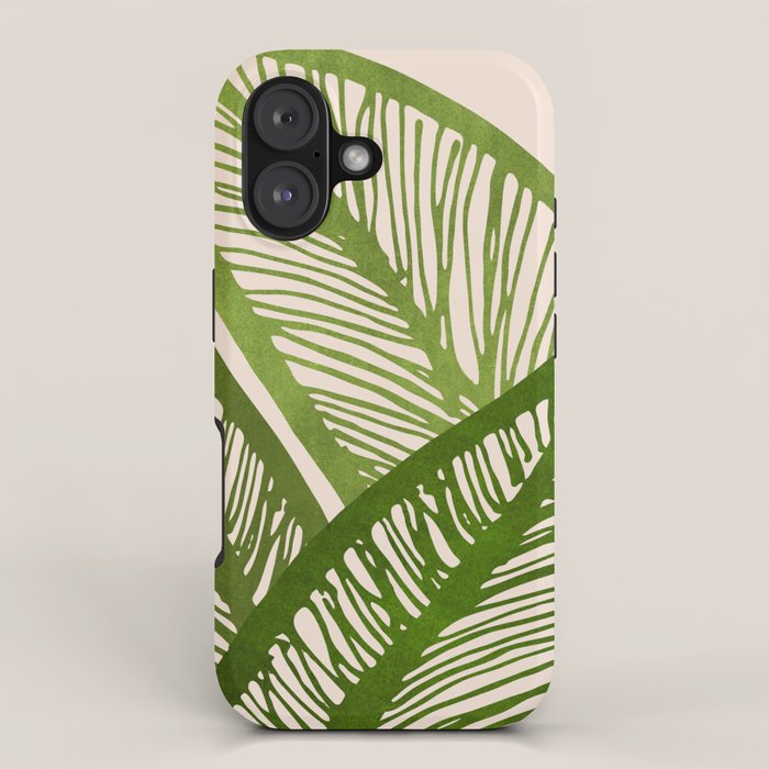 Green Tropics iPhone Case Gallery Image 1