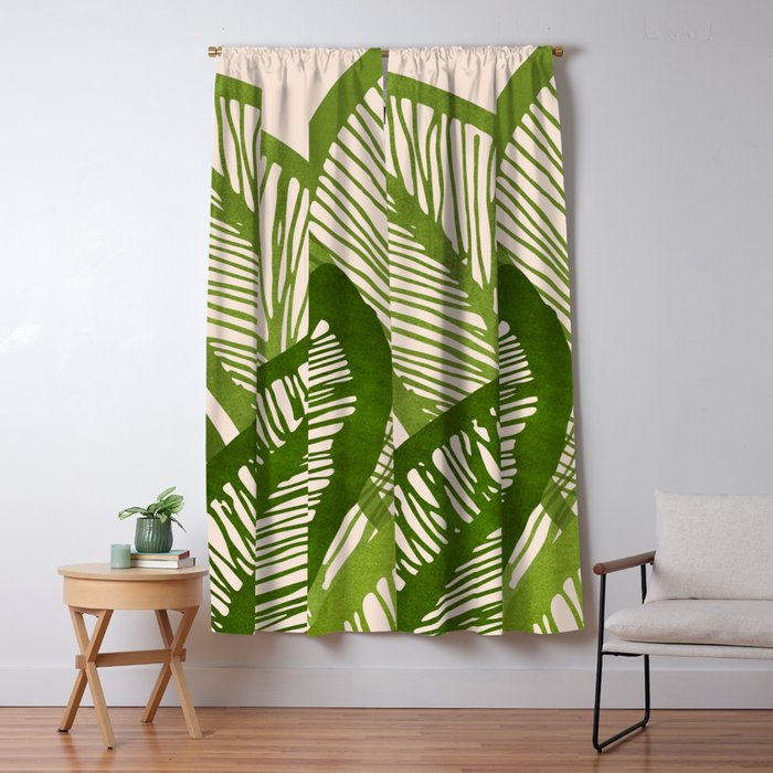 Green Tropics Window Curtain Gallery Image 5