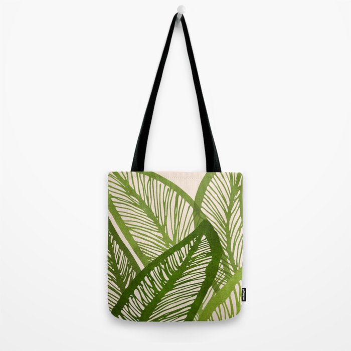 Green Tropics Tote Bag Gallery Image 2