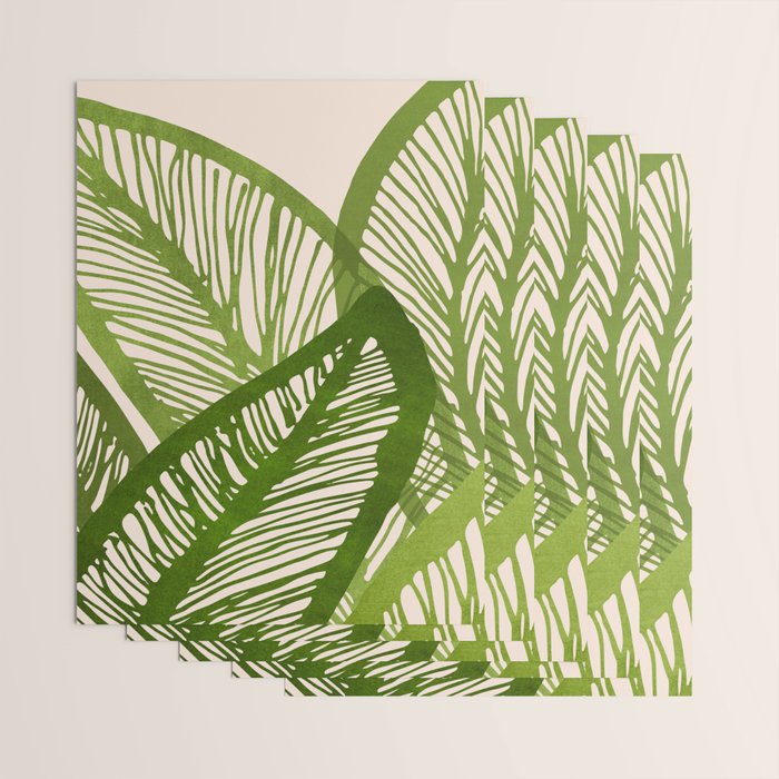 Green Tropics Wrapping Paper Gallery Image 3