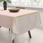 Subtle Spring Color Block - Soft Pink Tablecloth Gallery Image 3