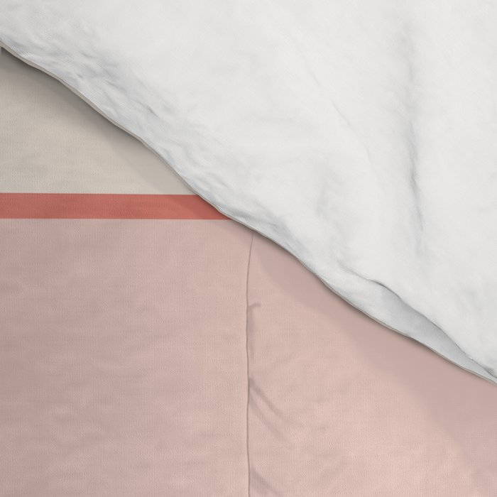 Subtle Spring Color Block - Soft Pink Comforter Gallery Image 4