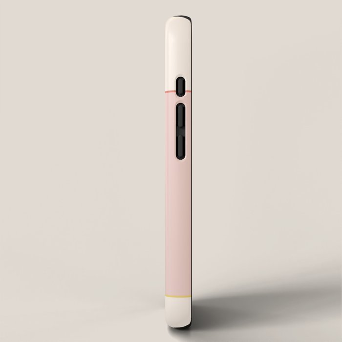 Subtle Spring Color Block - Soft Pink iPhone Case Gallery Image 2