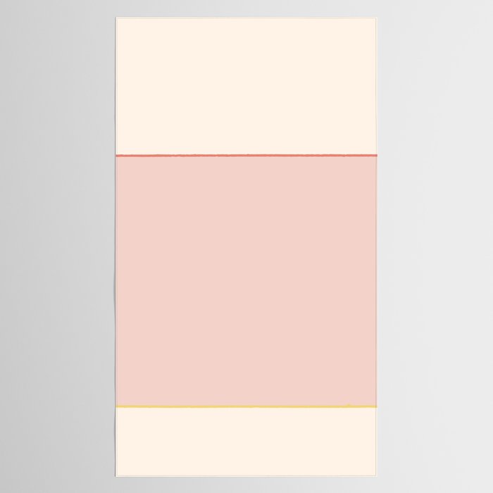 Subtle Spring Color Block - Soft Pink Tablecloth Gallery Image 2