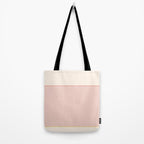 Subtle Spring Color Block - Soft Pink Tote Bag Gallery Image 2