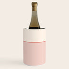 Subtle Spring Color Block - Soft Pink Wine Chiller Gallery Image 2