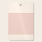 Subtle Spring Color Block - Soft Pink Cutting Board Gallery Image 1