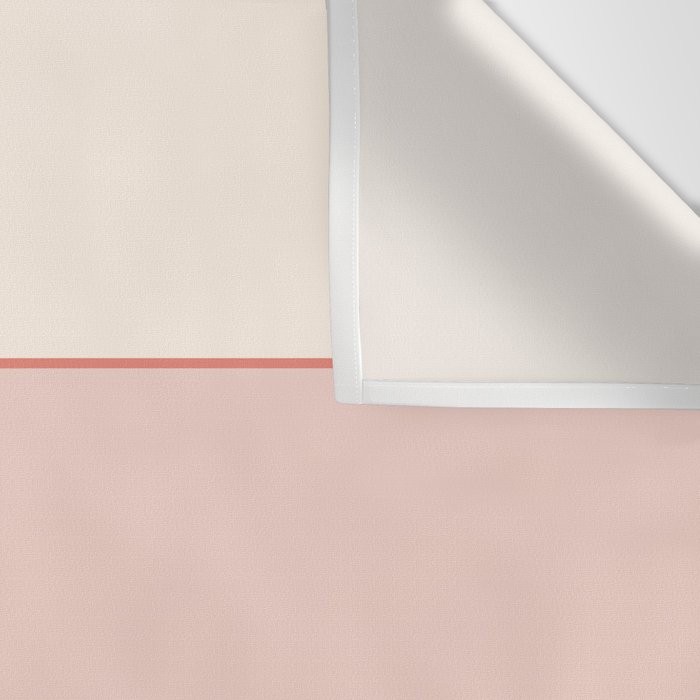 Subtle Spring Color Block - Soft Pink Wall Tapestry Gallery Image 3