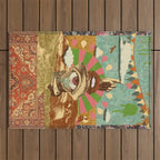 AFTERNOON PSYCHEDELIA Outdoor Rug Gallery Image 1