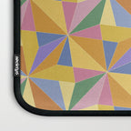 Kaleidoscope Tile Pattern IX Bright Colorful Summer Laptop Sleeve Gallery Image 3