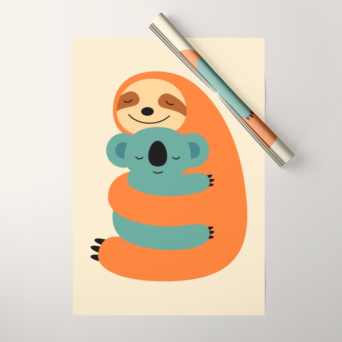 Stick Together Wrapping Paper Gallery Image 1