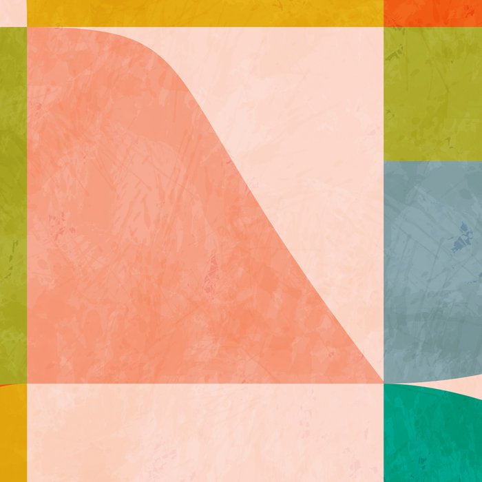 mid century abstract shapes spring I Coffee Mug Gallery Image 2