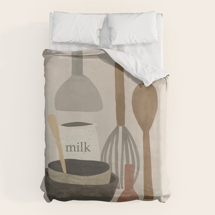 Kitchen Still Life II  Duvet Cover Gallery Image 6