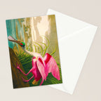 Roseate Spoonbill Bird pink Stationery Card Gallery Image 2