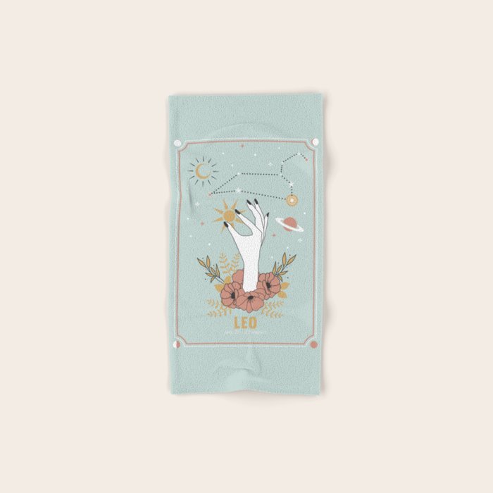 Leo Zodiac Series Towels Gallery Image 1