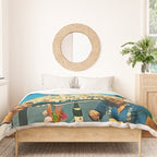 A Summer Vacation Duvet Cover Gallery Image 3