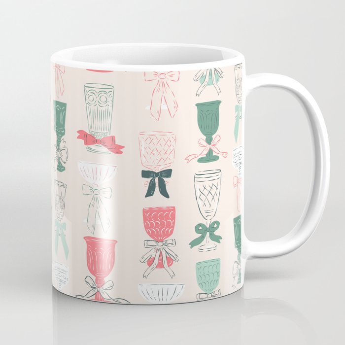 Holiday Bow Cocktails Coffee Mug Gallery Image 1