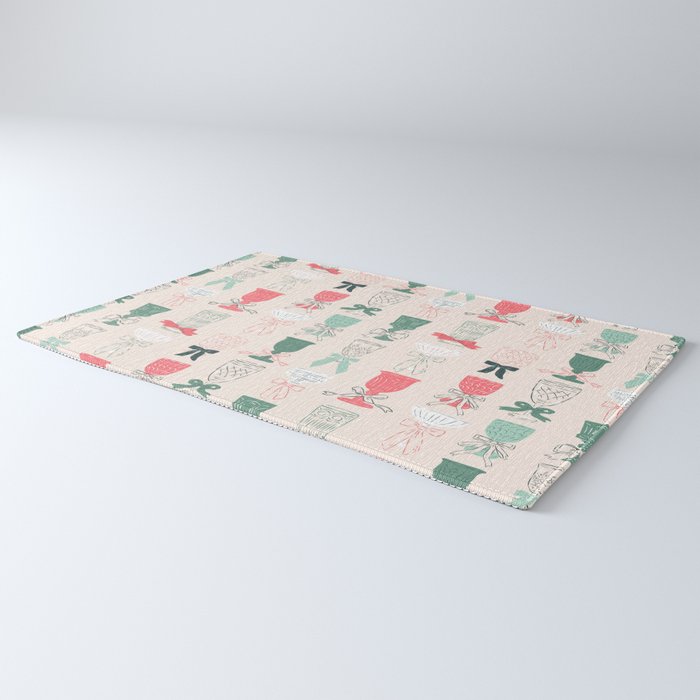 Holiday Bow Cocktails Rug Gallery Image 3