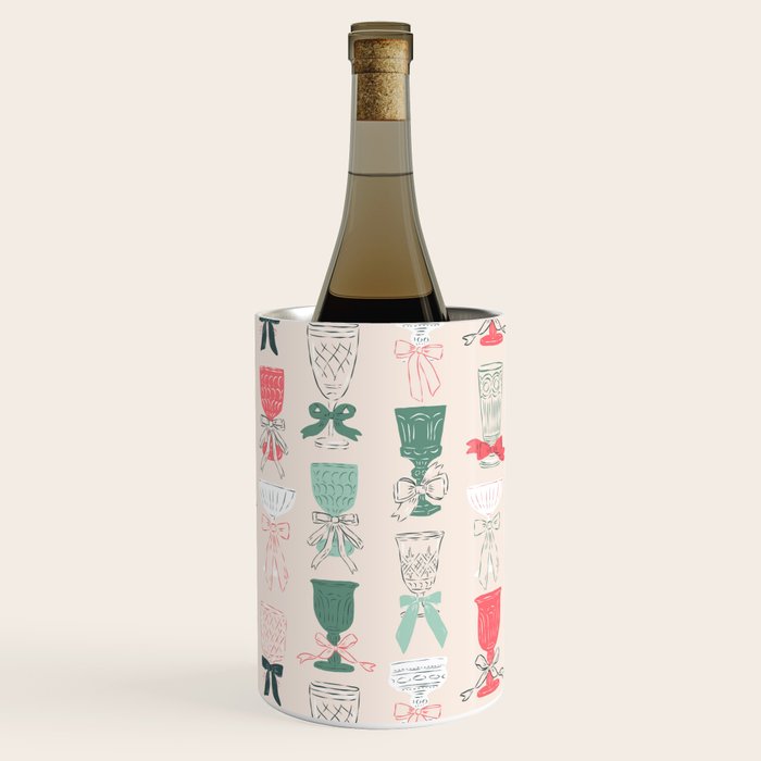 Holiday Bow Cocktails Wine Chiller Gallery Image 1